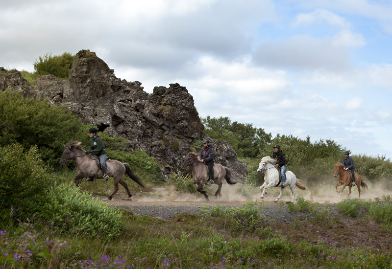 lava tour horseback riding