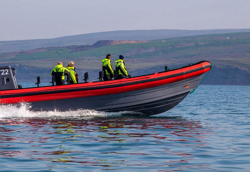 Rib Boat Husavik Iceland